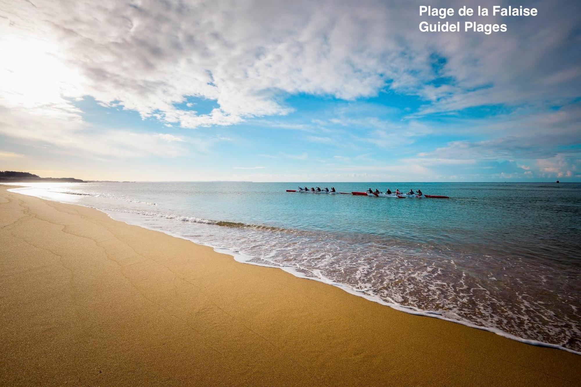 Perle Beach, Petite Maison Situee En Bord De Plage, Piscine. Guidel Exterior foto